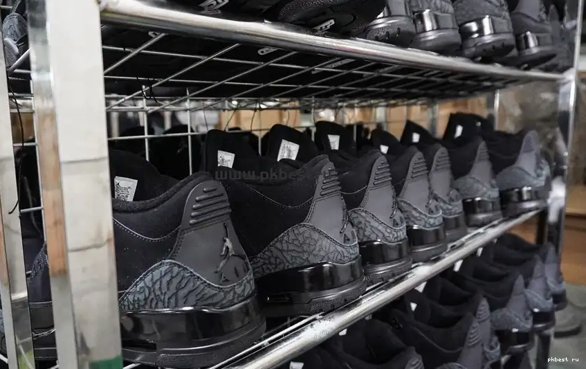 Retro GOD SHIP Jordan  RETAIL 3 Cat MATERIALS Air PK TO READY Black 0515